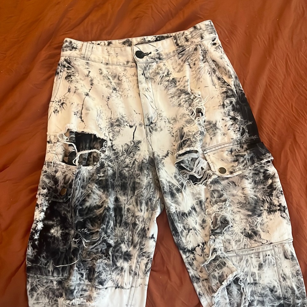 Carmar Black and White Denim Size 8